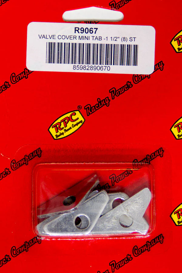 RPC R9067 Chrome V/C Hold Down Mini Tab 8Pcs