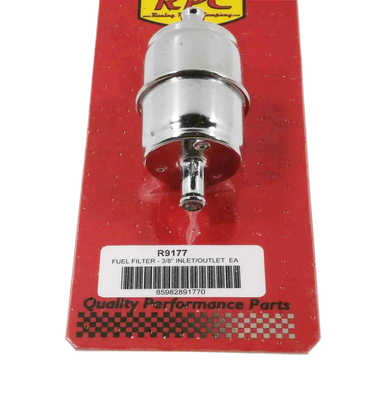 RPC R9177 Fuel Filter - 3/8In Inl Et/Outlet Ea