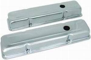 RPC R9216 Sb Chevy 283-350 Short Valve Cover Pair
