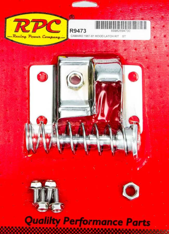 RPC R9473 Chrome Steel Hood Latch