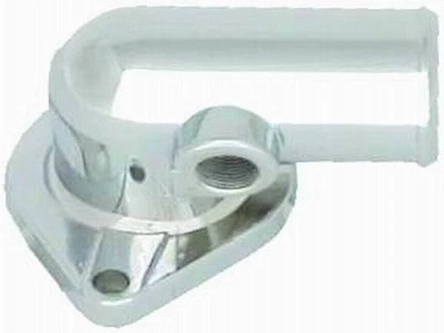 RPC R9524 Water Neck, Ford Fe Series, 90 Degree, Non-Swivel, O-Ring, Chrome Plated Steel