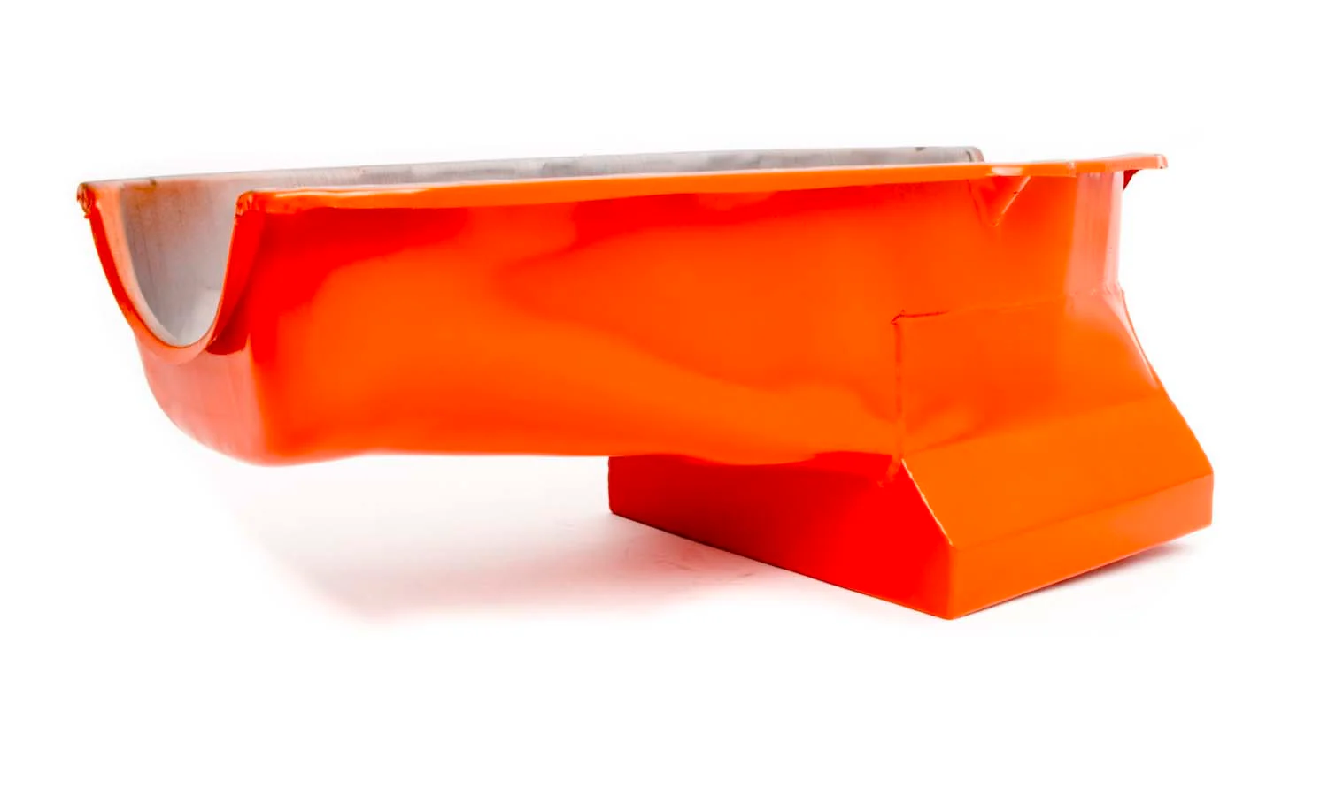 RPC R9726 55-79 Sbc Steel Drag Race Oil Pan Orange