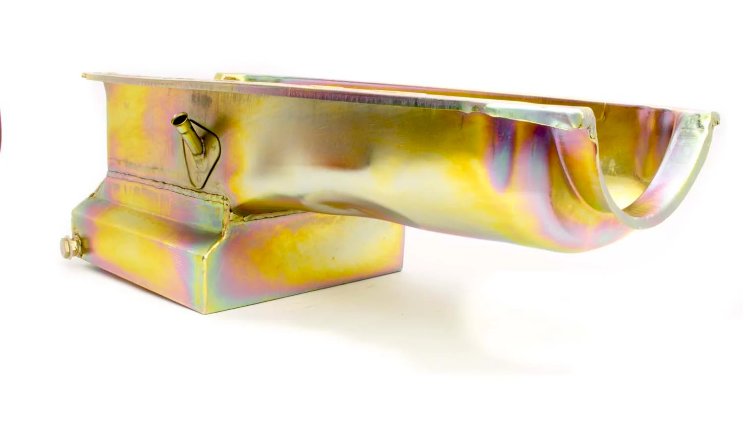 RPC R9728X 65-95 Bbc Steel Drag Race Oil Pan Zinc
