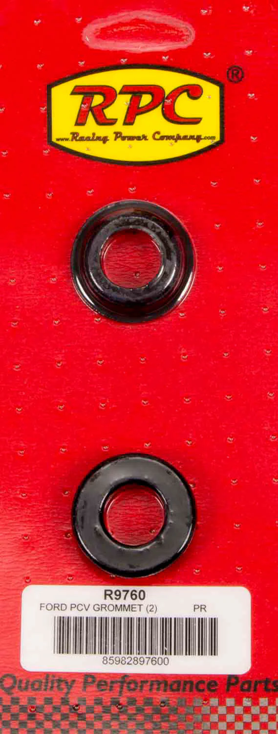 RPC R9760 1 Od X 3/4 Id Steel V/C Pvc Grommets 2Pk