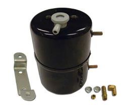 RPC R9970 Black  Steel Vacuum Sys Tem Reservoir Tank