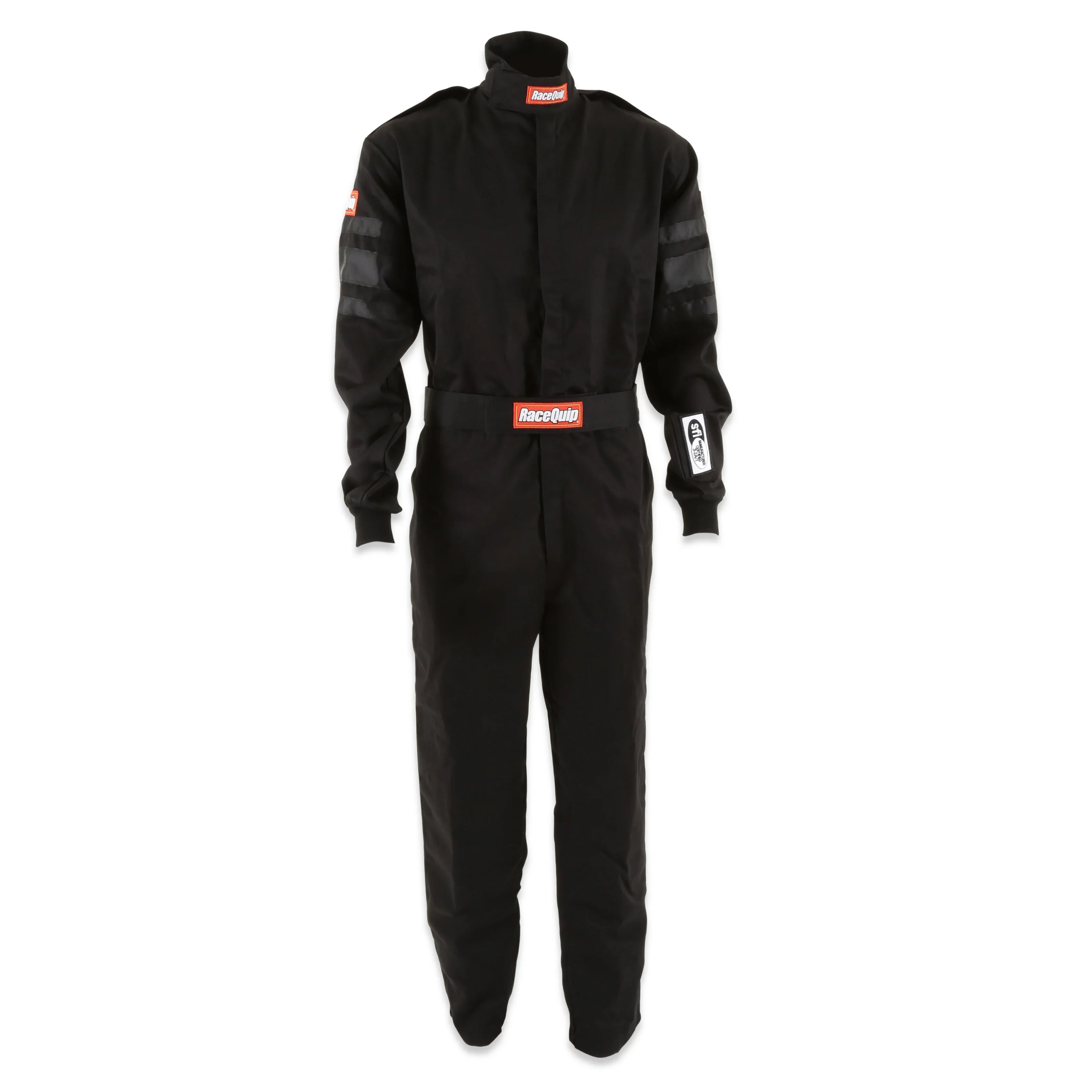 Racequip 110004 Black Suit Single Layer Med-Tall - Image 2