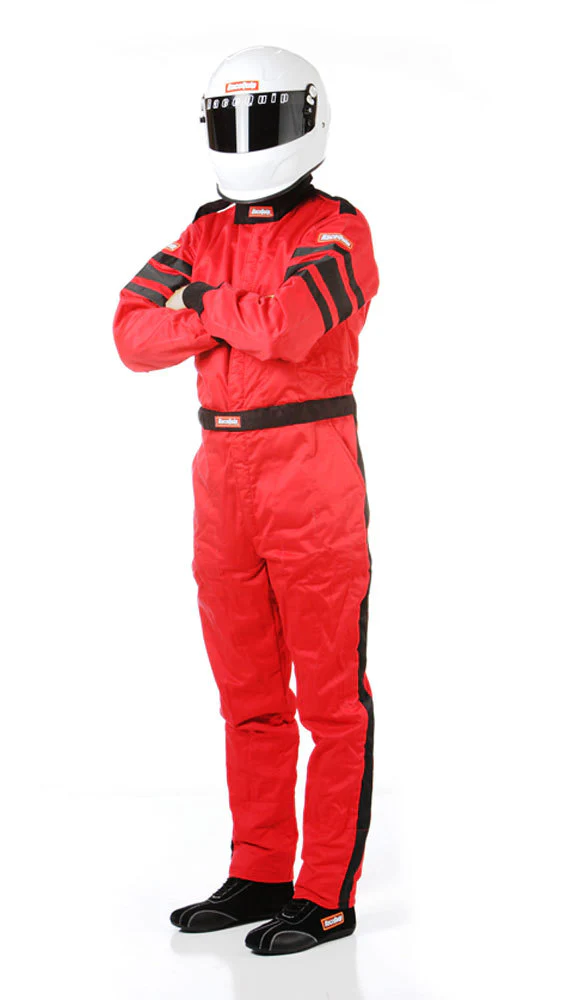 Racequip 120015 Red Suit Multi Layer Large