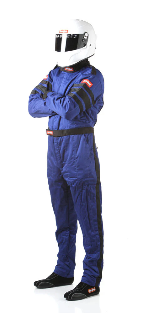 Racequip 120025 Blue Suit Multi Layer Large
