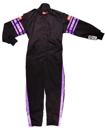 Racequip 1950597 Black Suit Single Layer Kids 2XL-Large Purple Tri