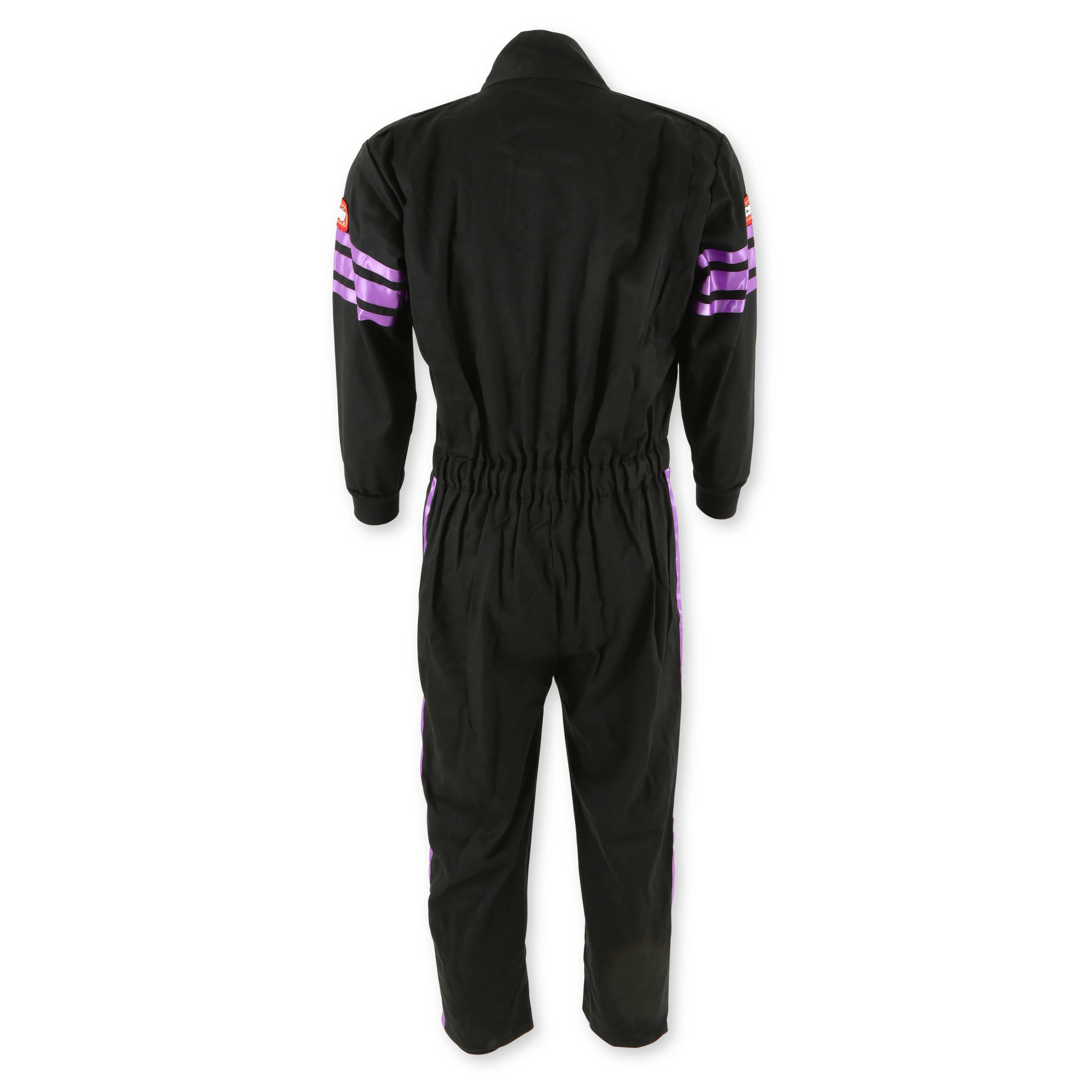Racequip 1950592 Black Suit Single Layer Kids Small Purple Trim - Image 4