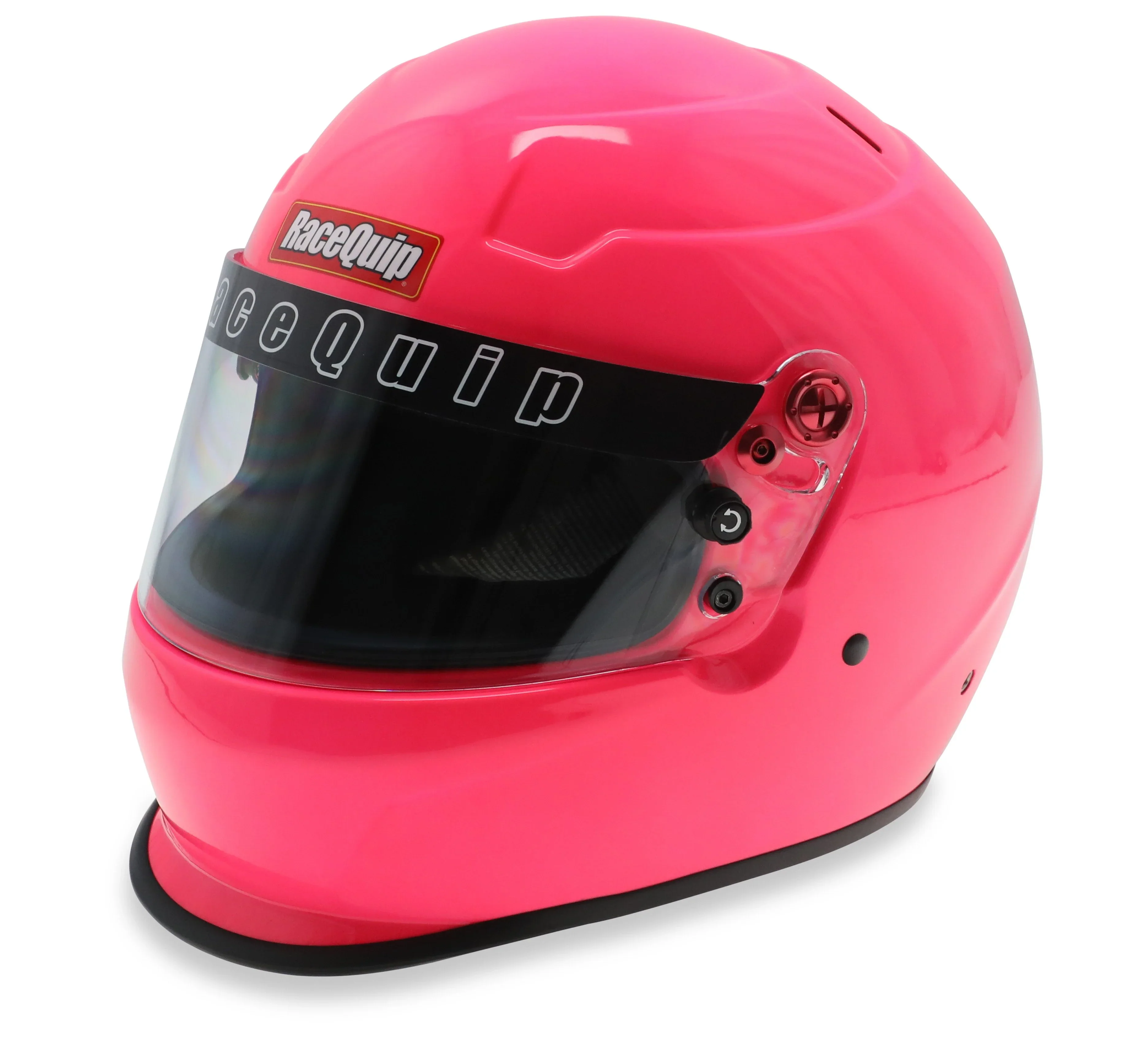 Racequip 2268896 Helmet Pro Youth Gloss Hot Pink SFI24.1 2020 - Image 4