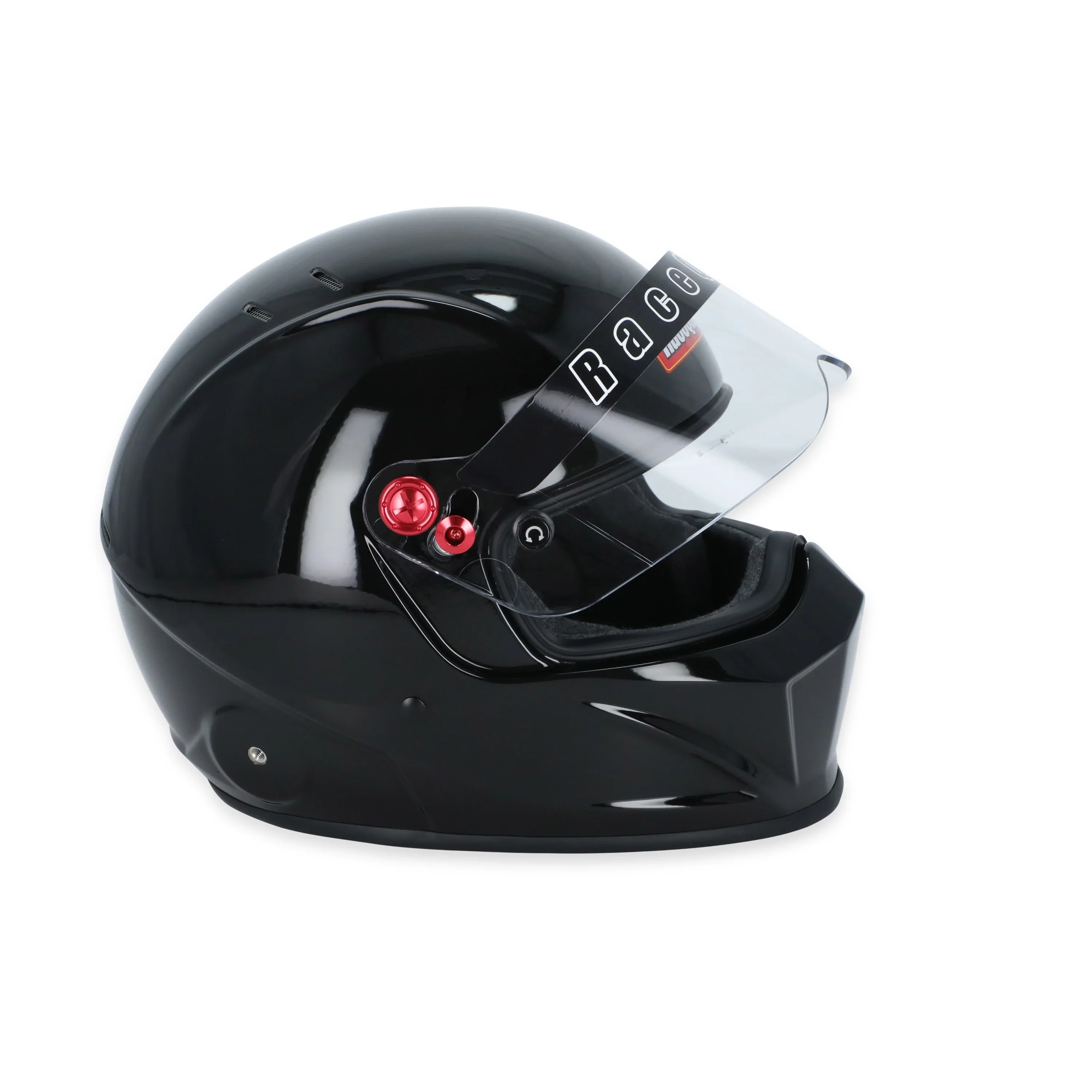Racequip 286003 Helmet Vesta20 Gloss Black Medium SA2020 - Image 2