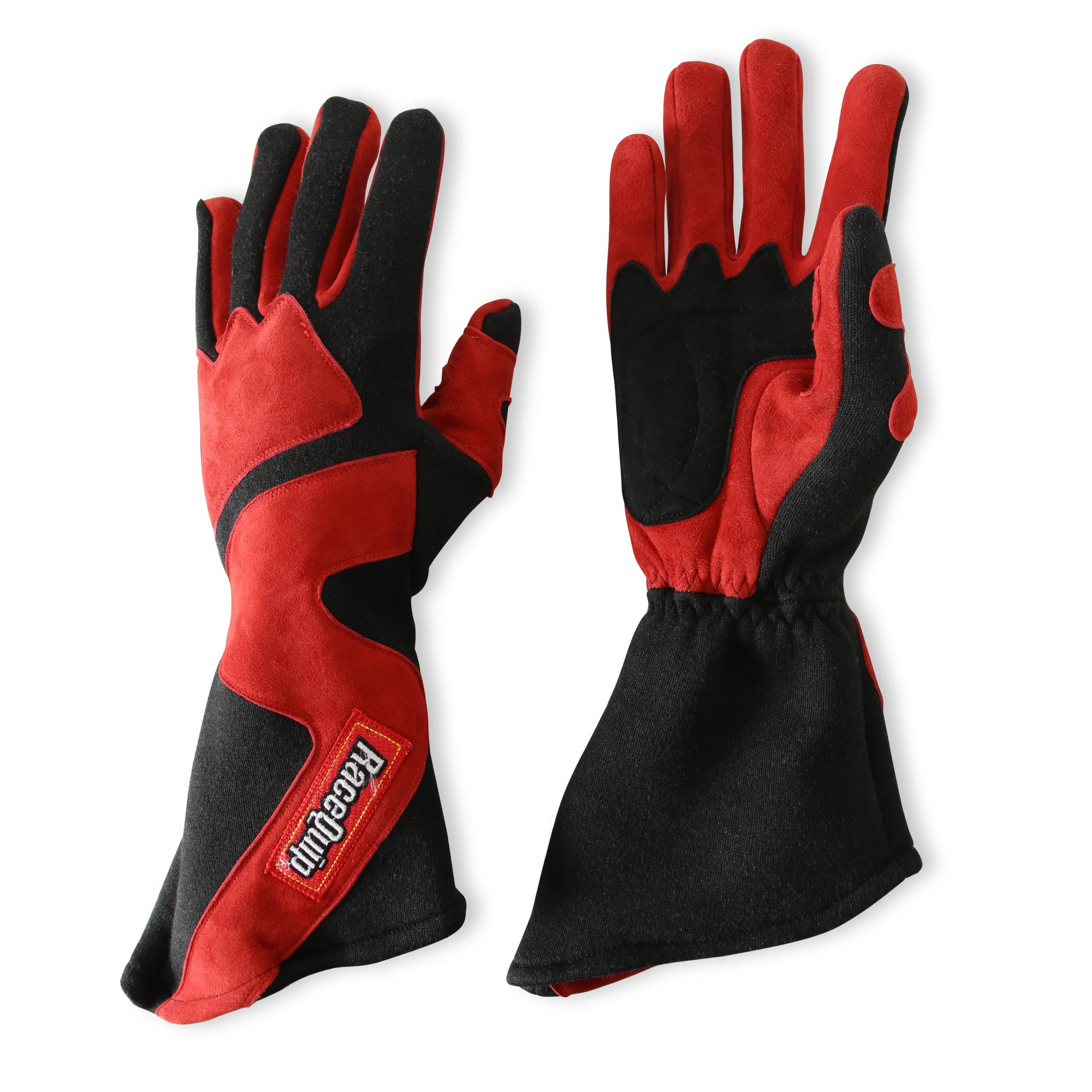 Racequip 358106 Gloves Outseam Black/Red XL SFI-5 - Image 4