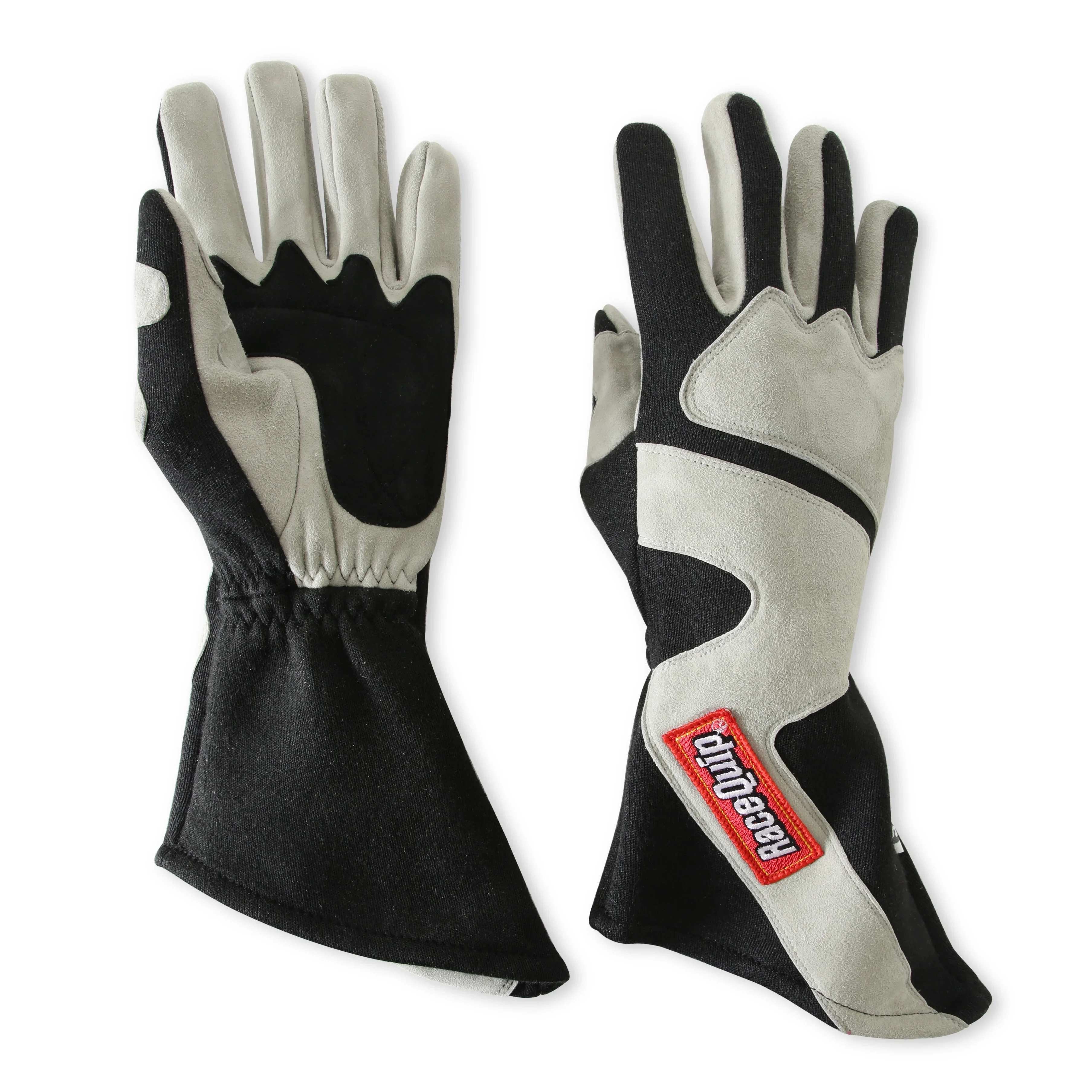 Racequip 358605 Gloves Outseam Black/ Gray Large SFI-5 - Image 5