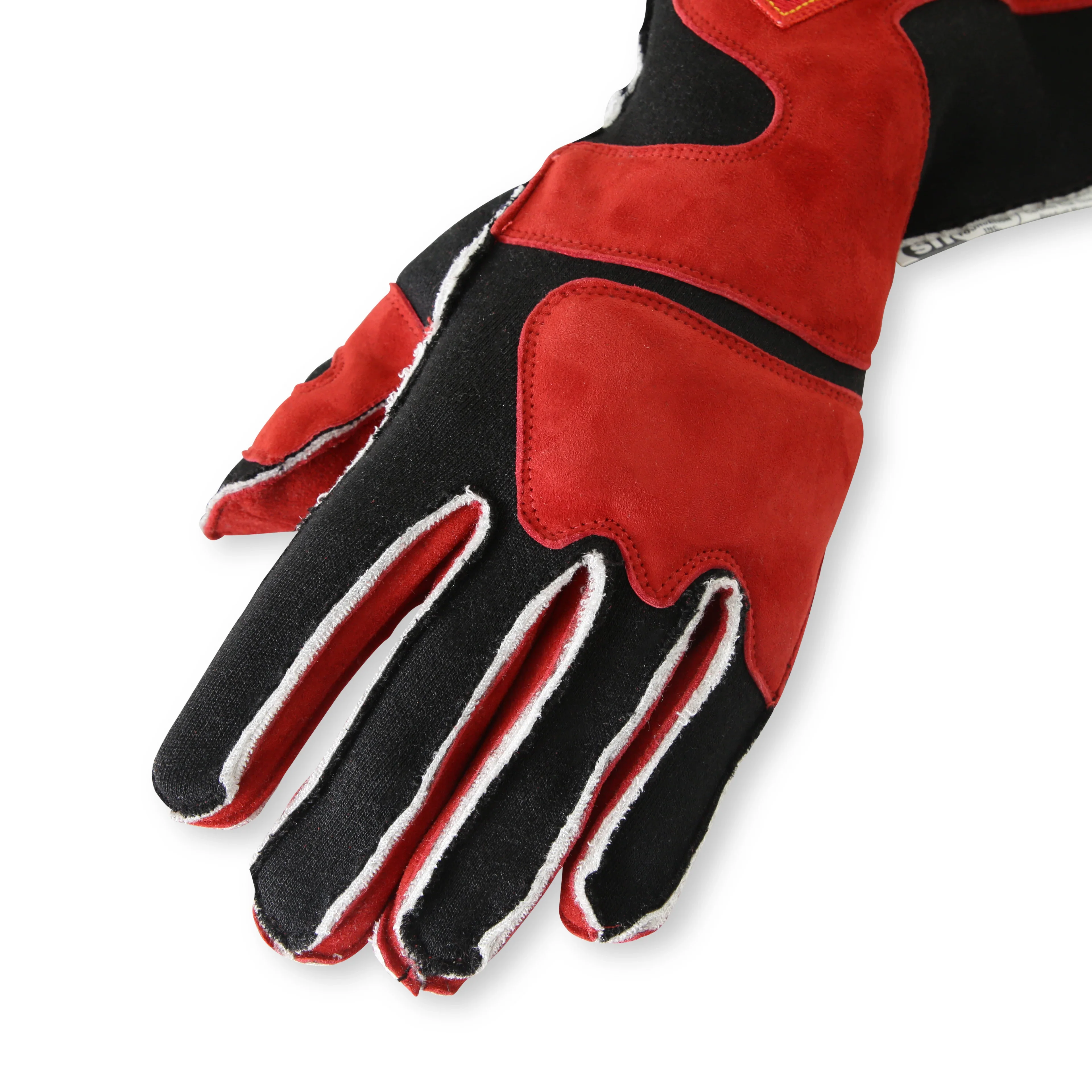 Racequip 359102 Gloves Outseam Black/Red Small SFI-5 - Image 4