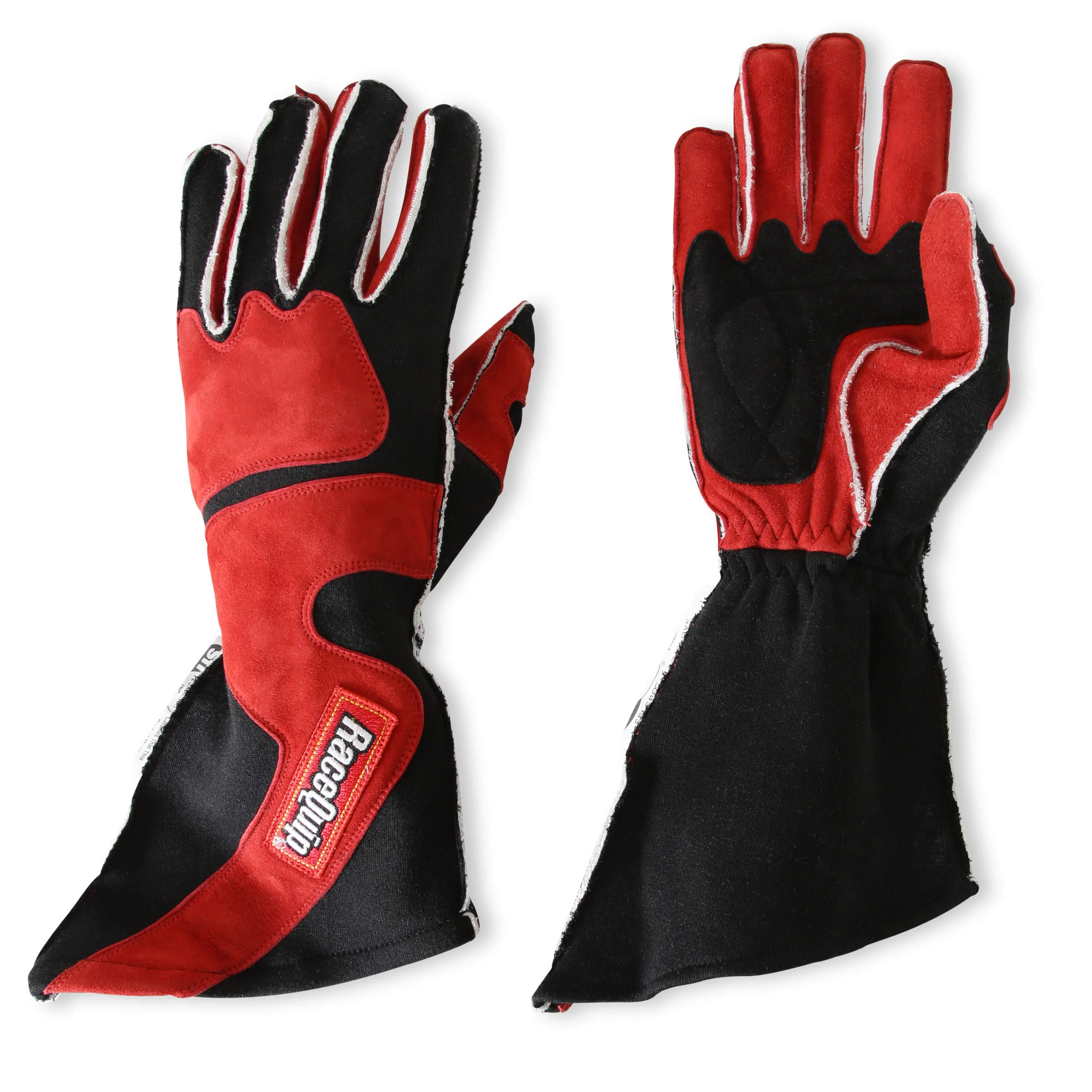 Racequip 359102 Gloves Outseam Black/Red Small SFI-5 - Image 5