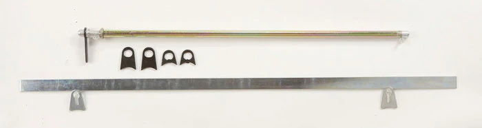 Racequip 700106 Window Net Mount Kit Spring Loaded Flat Bar