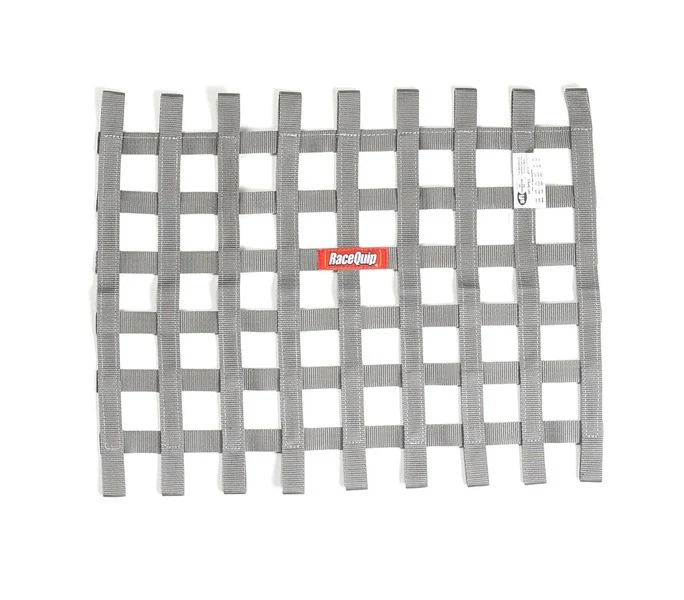 Racequip 725065 Ribbon Window Net SFI Platinum