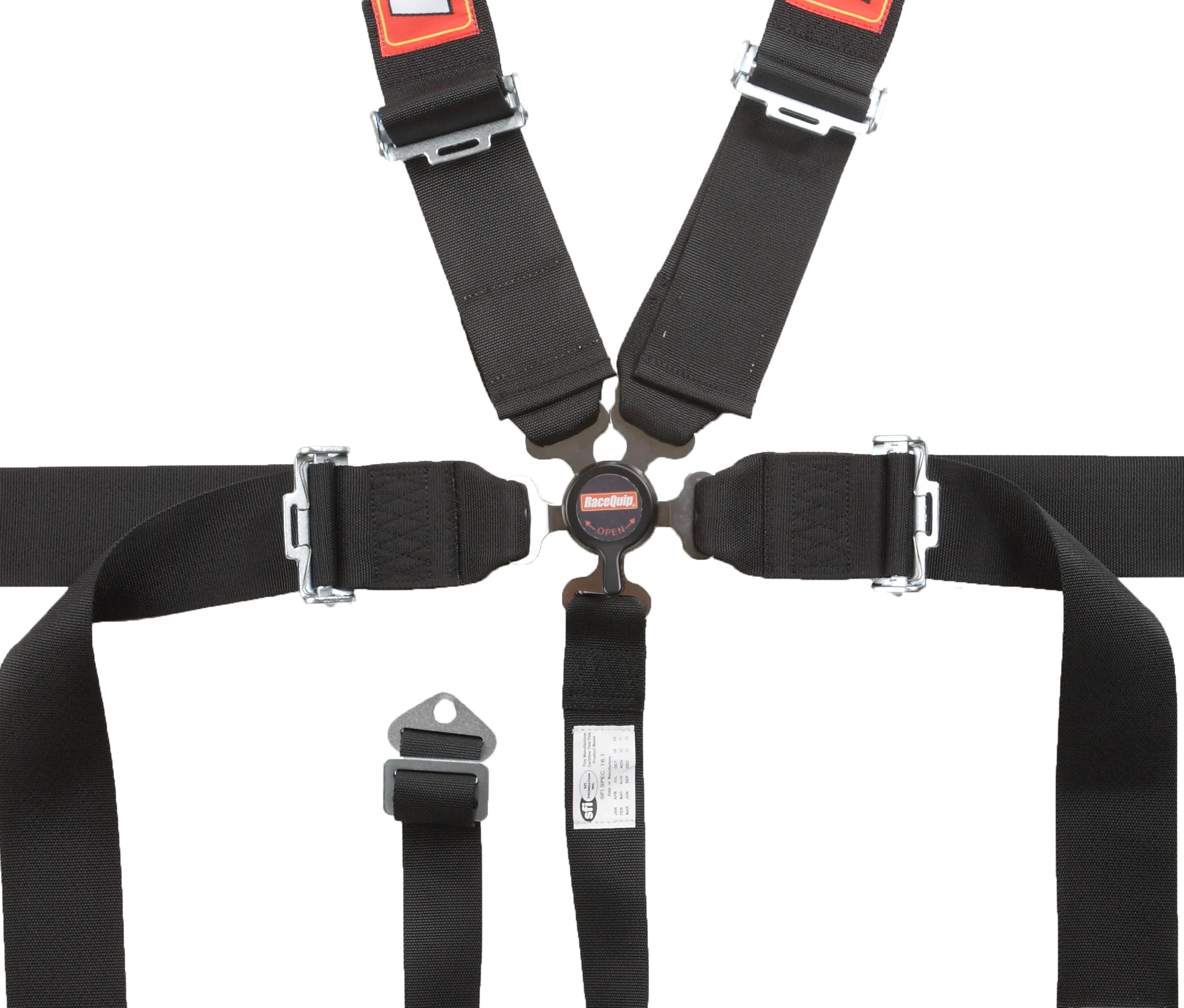 RaceQuip 741001RQP Camlock 5 Point Harness SFI 16.1 Black - Image 3