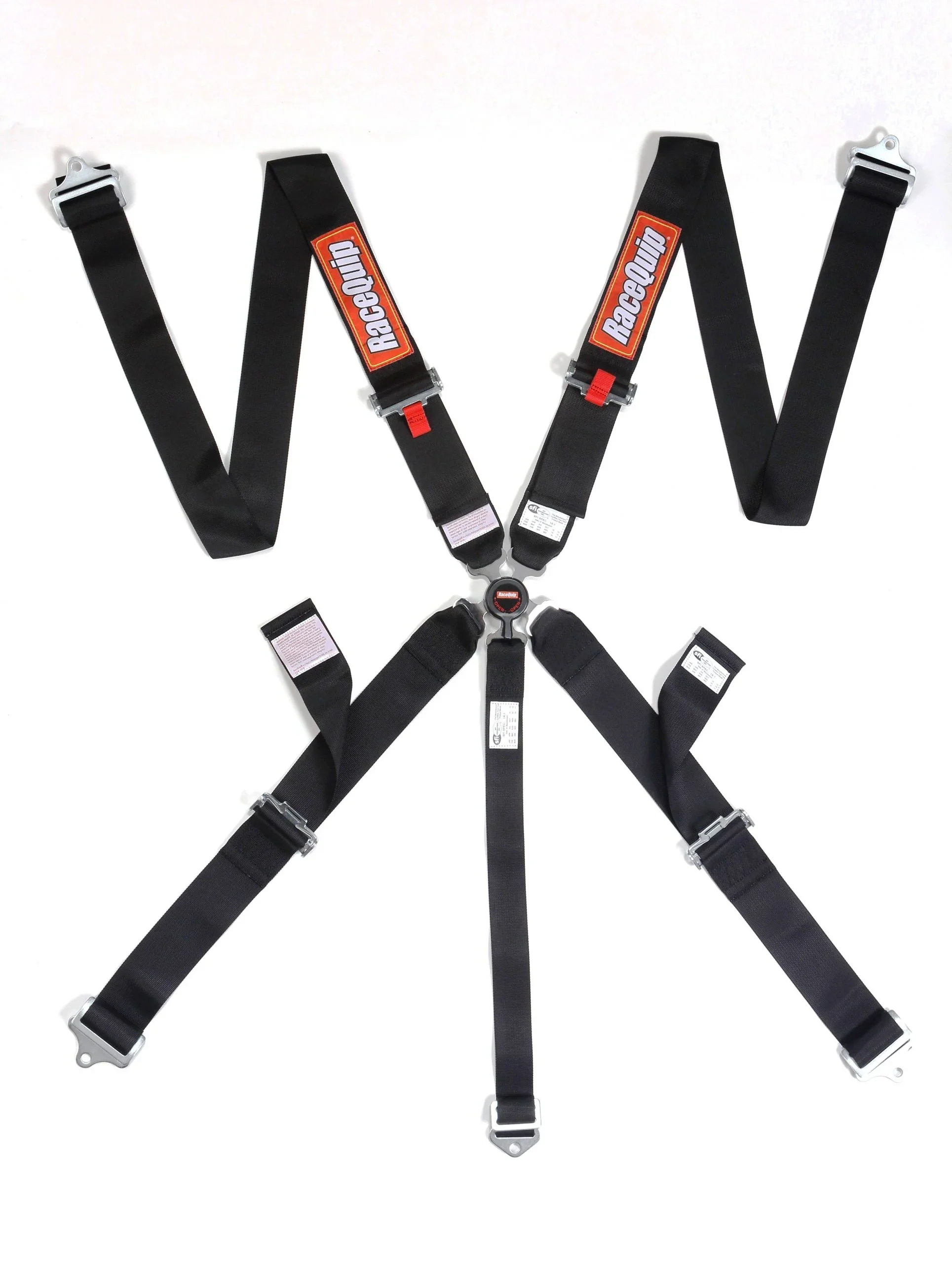 Racequip 742002 5pt Harness Camlock SFI Sportsman P/U Black