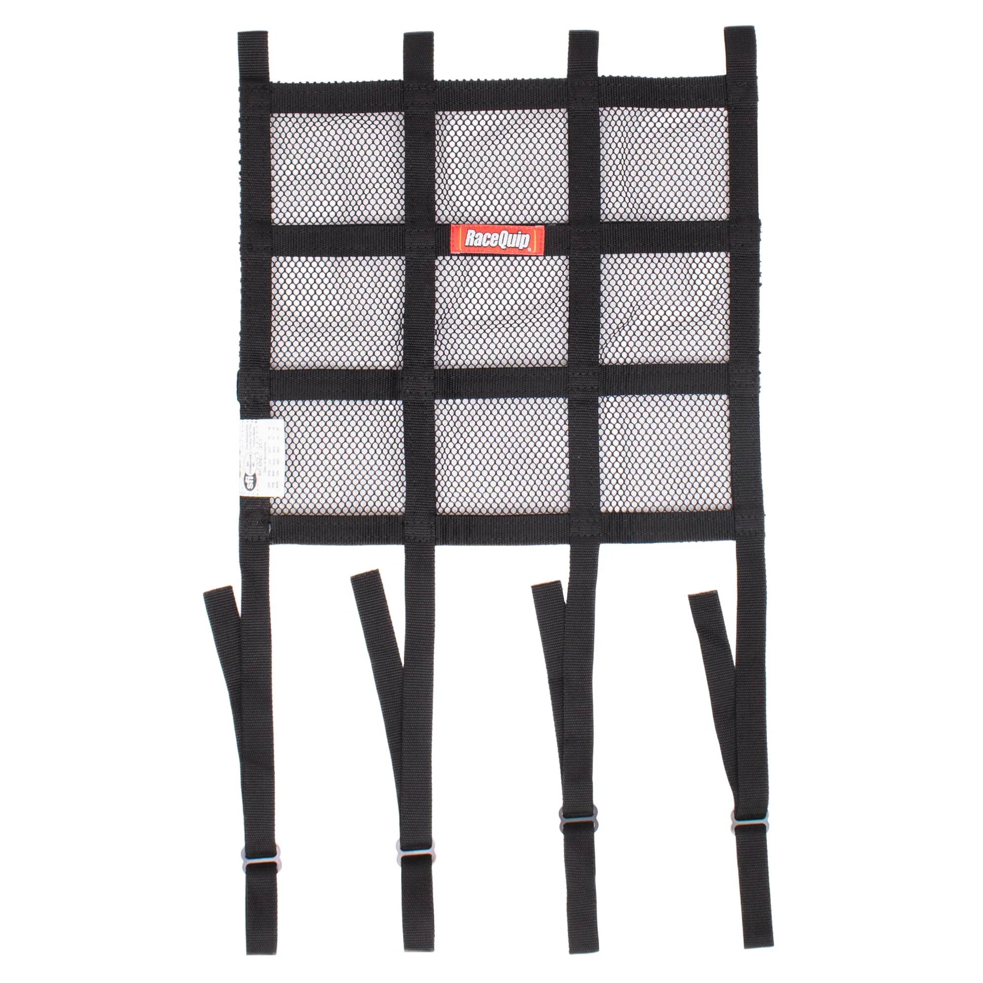 Racequip 822003 Window Net Mesh Black SFI Hybrid Adj. Strap