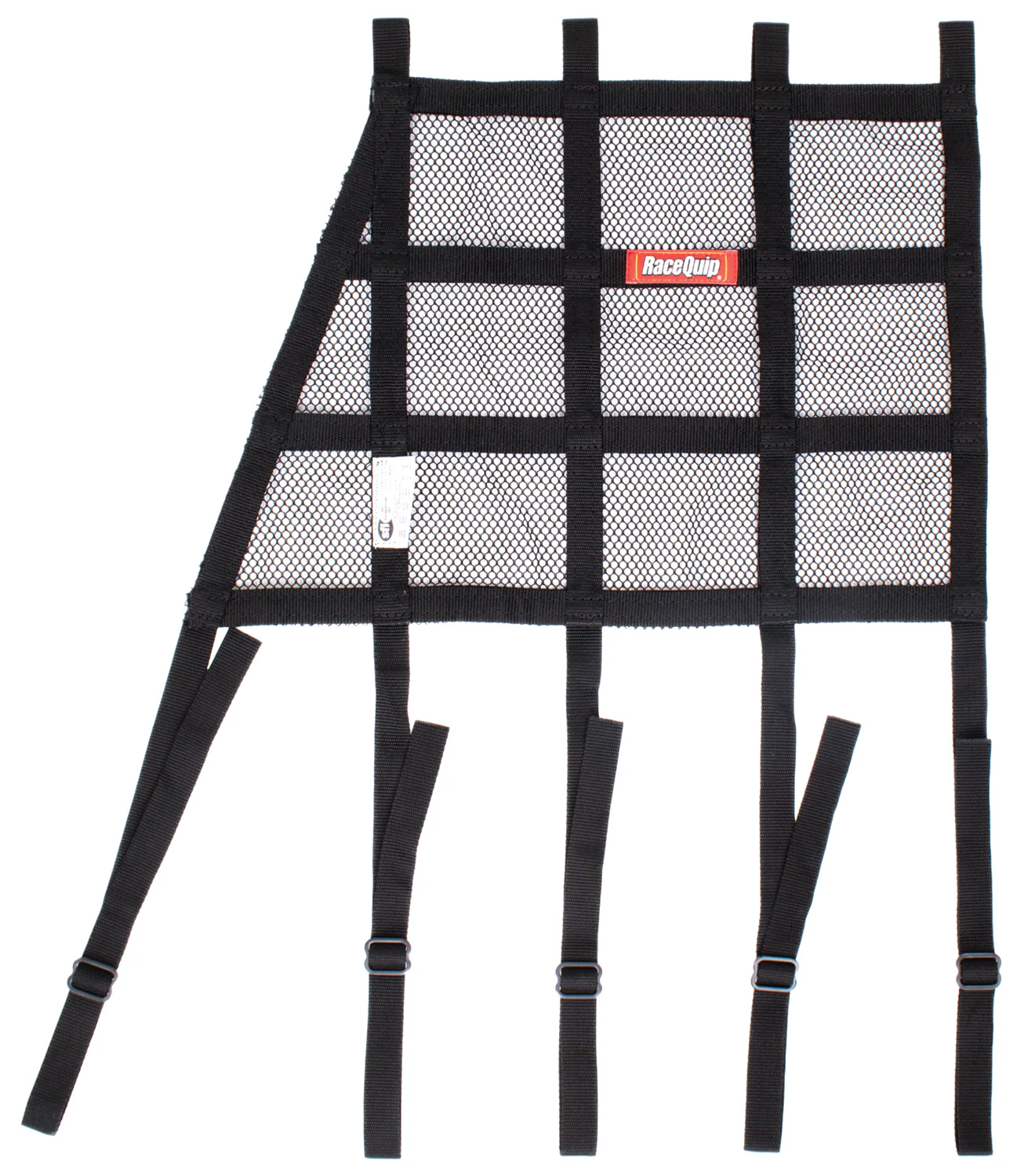 Racequip 823003 Window Net Mesh Angled Black SFI