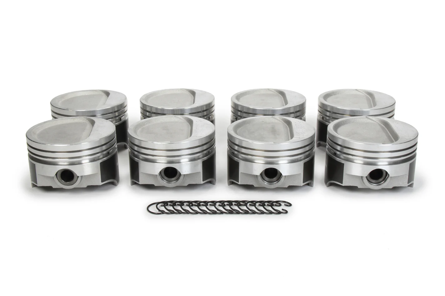 Sealed Power L2441AF30 SBC Forged Dished Piston Set 4.030 Bore  -21.1cc