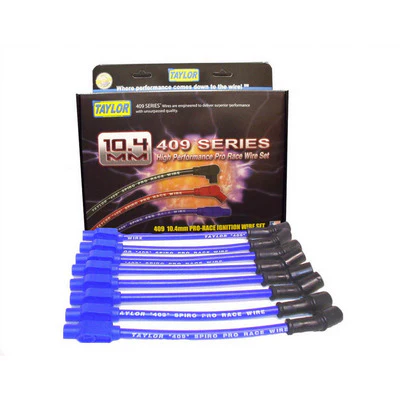 Taylor 79605 Pro Race 10.4MM 409 LS Spark Plug Wire Set Blue