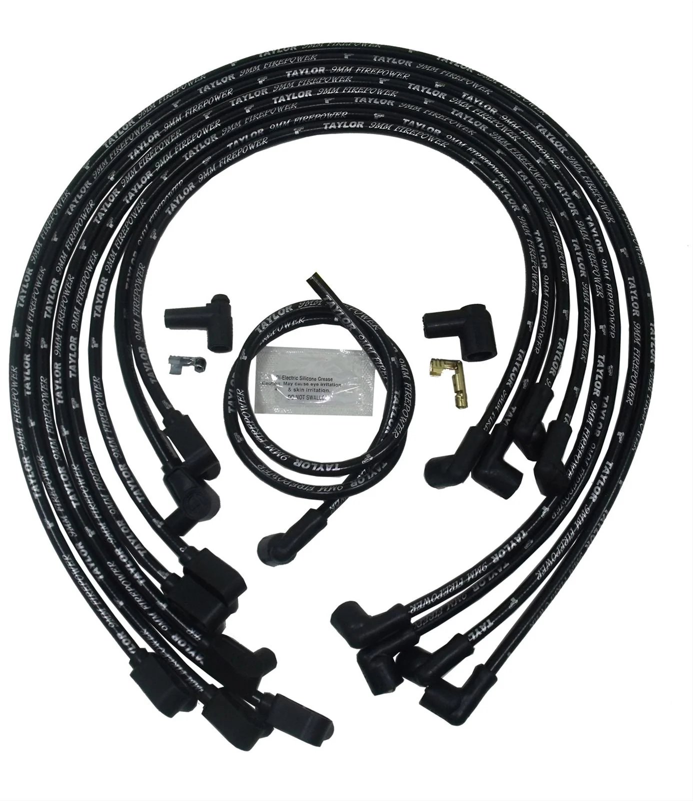 Taylor 92029 FirePower 9MM Spark Plug Wire Set SBC Black **While Supplies Last