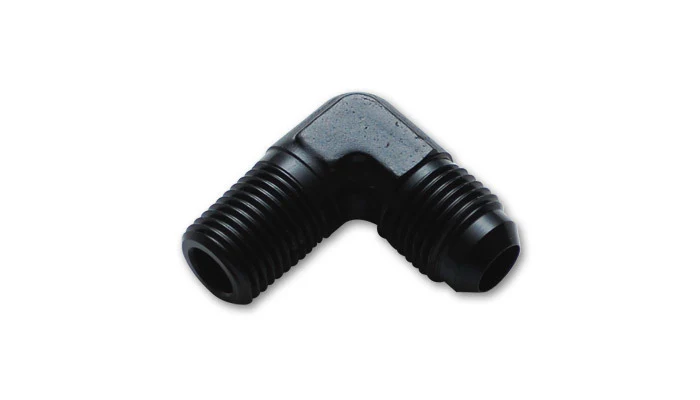 Vibrant Performance 10258 90 Degree Adapter Fittin g -6 AN to 3/8in NTP