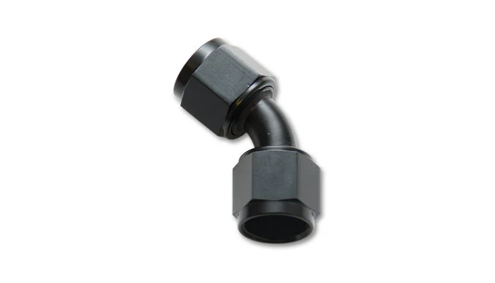 Vibrant Performance 10712 Female 45 Degree Union A dapter; Size: -6AN