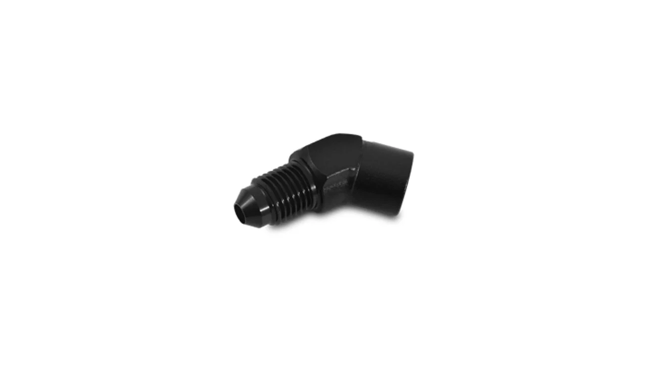 Vibrant Performance 11300 -3 AN Male to 1/8 NPT Female 45 Degree Adapter