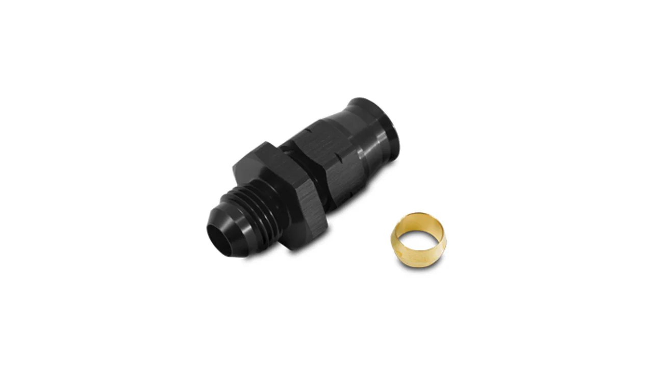 Vibrant Performance 16459 Black 5/8 Inch Tube to -10 Male AN Adapter