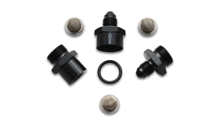 Vibrant Performance 16733 Inline Fuel/Oil Filter S et (Size: -3AN)