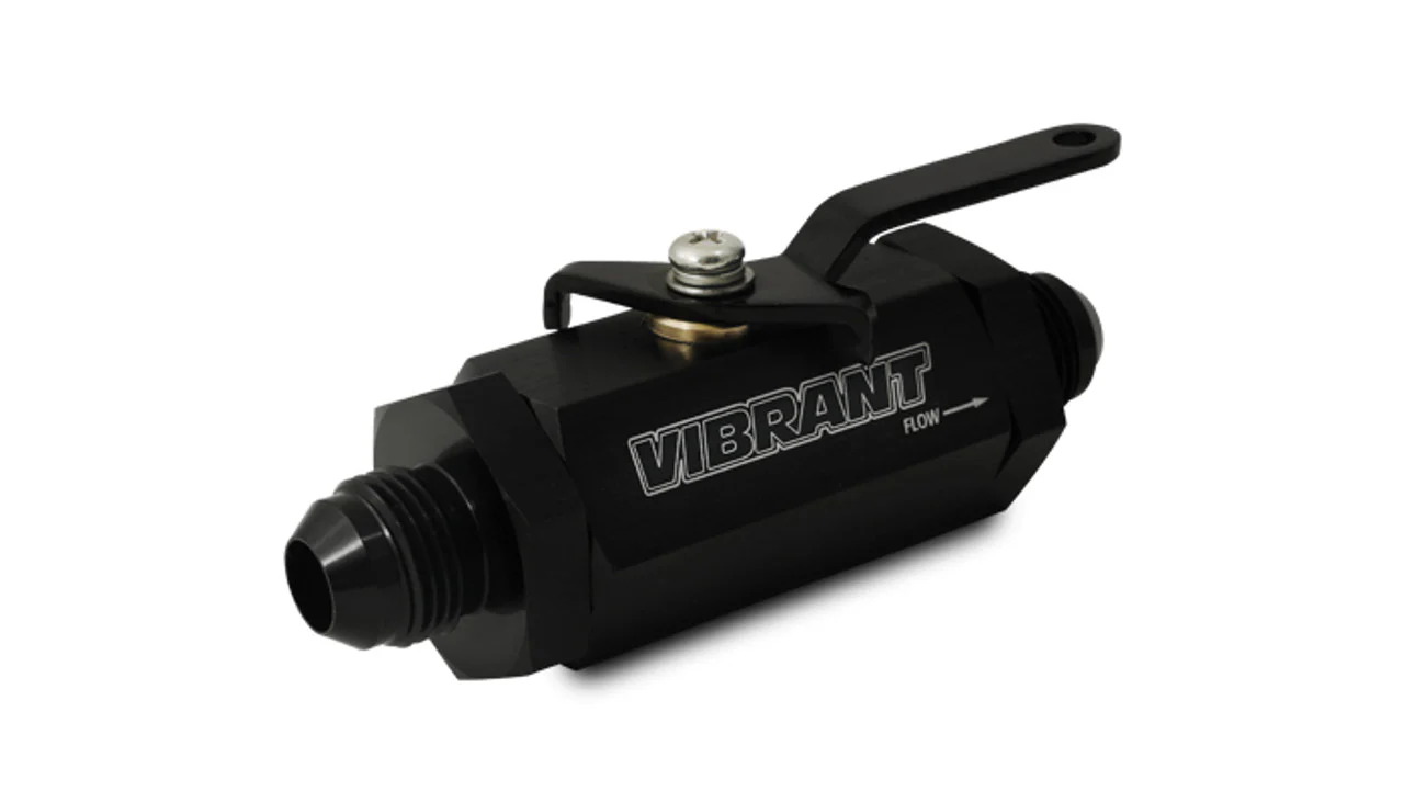 Vibrant Performance 16750 -10 AN Aluminum Shut Off Valve