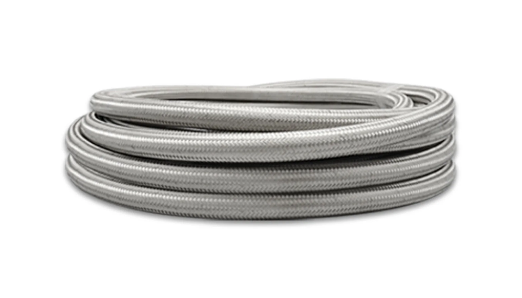 Vibrant 18432 -12 Stainless Steel Braided PTFE Hose 20 Foot Roll