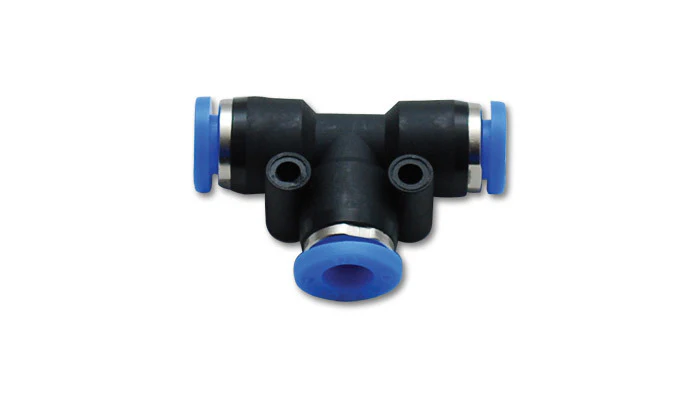 Vibrant Performance 2677 6mm Union Tee One-Touch Fitting