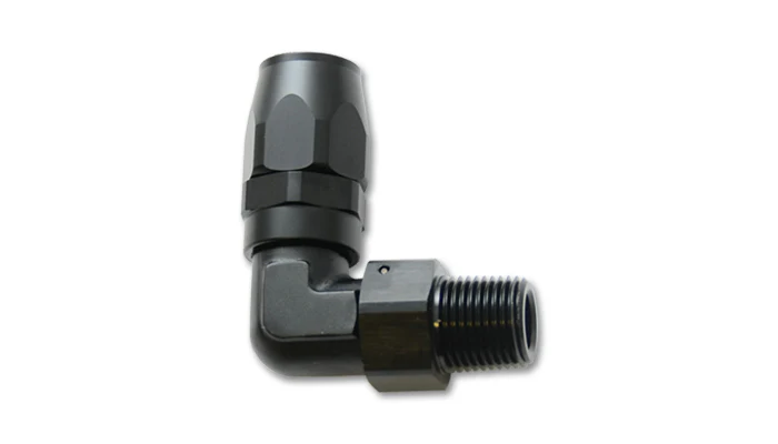Vibrant Performance 26902 Male -6 x 9/16-18   90 Degree Hose End Fitting