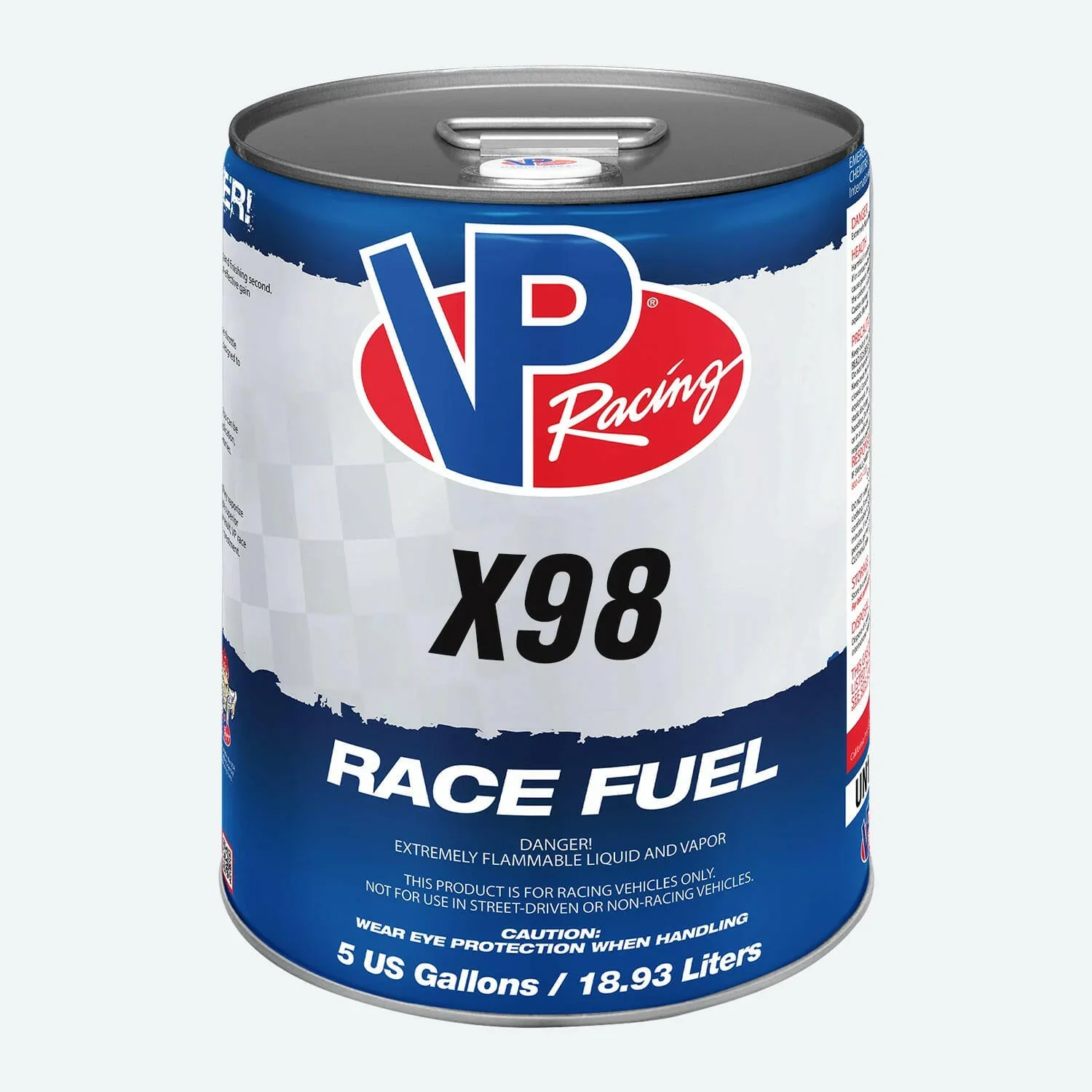 VP X98 Race Fuel, 5 Gallon Can