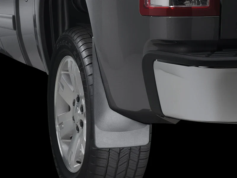 WeatherTech 120011 No-Drill Mud Flaps 2007-2013 GMC Sierra 1500, 2008-2014 2500HD/3500HD