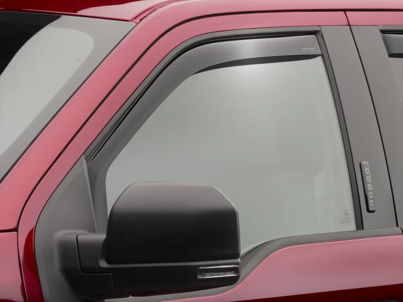 WeatherTech 80740 2015-19 Chevy/GMC 2500/3500 Double Cab/Crew Cab Side Window Deflectors