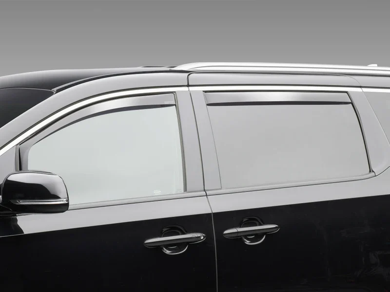 WeatherTech 82476 2008-2016 Town & Country, 2008-2020 Grand Caravan and 2009-2013 Routan Front and Rear Side Window Deflectors