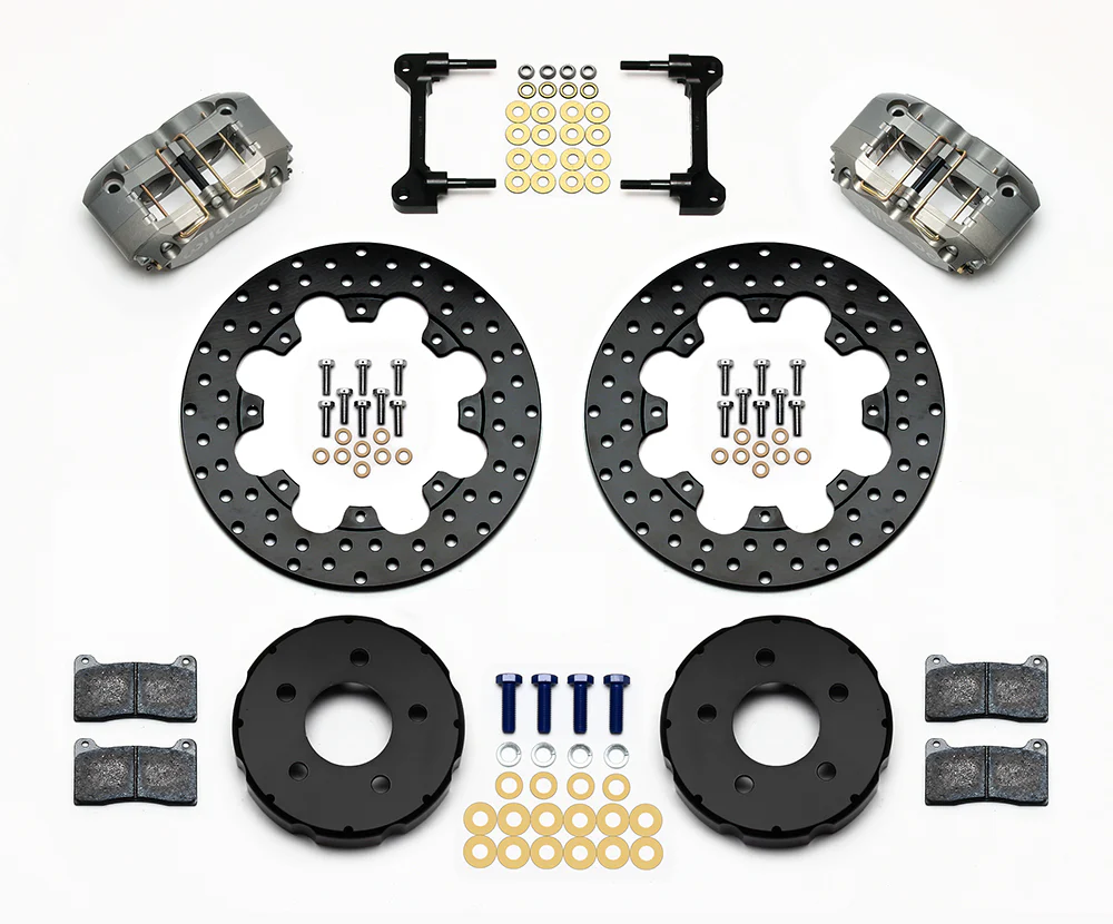 Wilwood 140-10015-D Drag Front Brake Kit Mustang 94-04 Ano Calipr