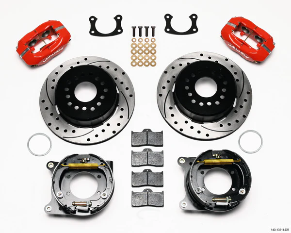 Wilwood 140-13511-DR Rear Disc Brake Kit with Park BOP 2.75in Offset