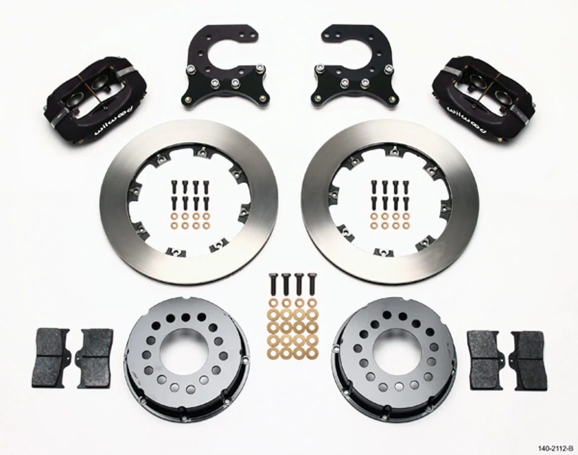 Wilwood 140-2112-B Rear Brake Kit-Chevy 12-Bolt Billet Calipers, Superseded WIL140-2112-B