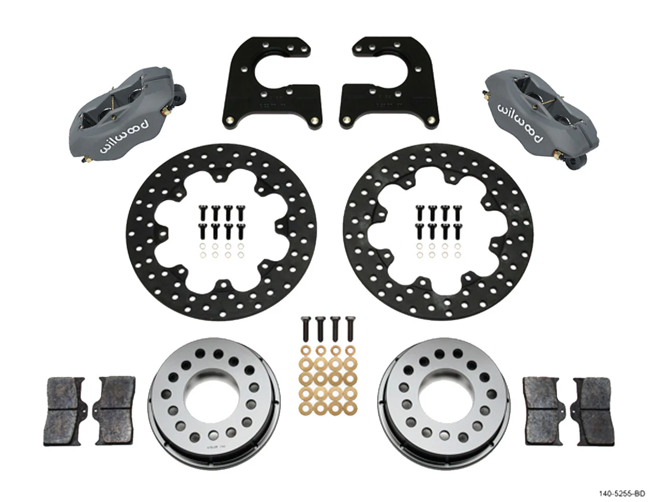 Wilwood 140-5255-BD Drag Rear Mopar-Dana
