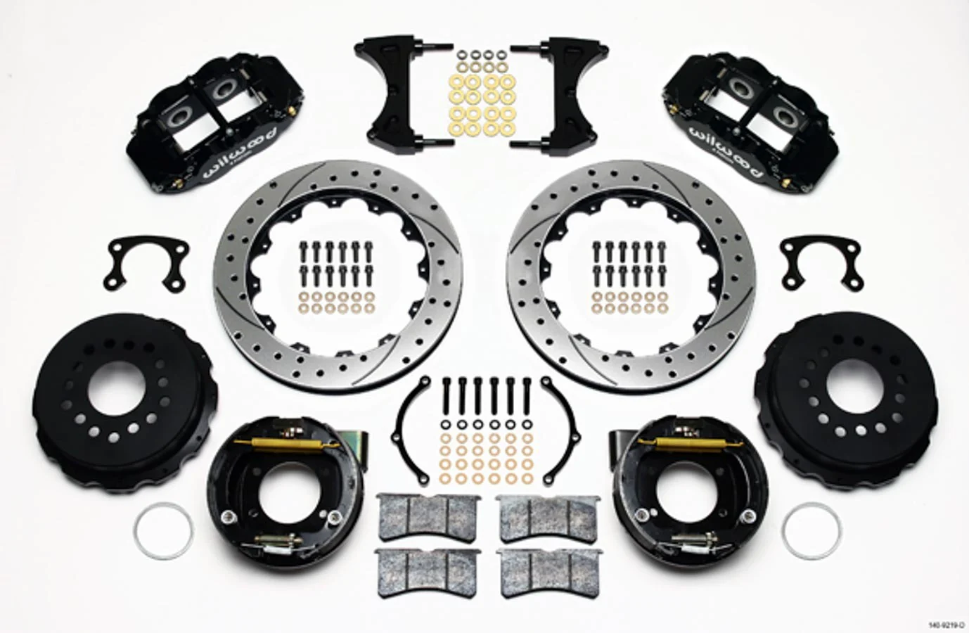 Wilwood 140-9219-D Rear Disc Brake Kit Ford New Style 12.88 Rotor
