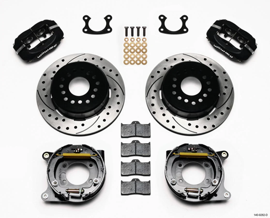Wilwood 140-9282-D P/S Park Brake Kit Small Ford 2.50in
