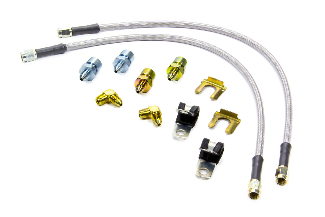 Wilwood 220-12168 Flexline Kit 65-69 Ford Mustang Front