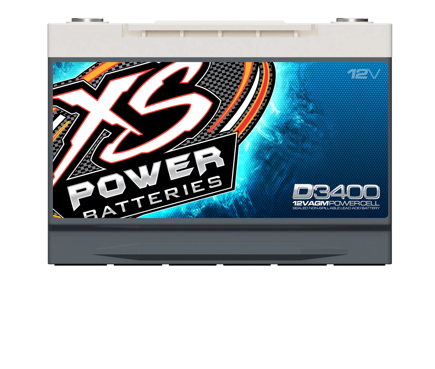 XS Power D3400 AGM Battery 12 Volt - Image 2